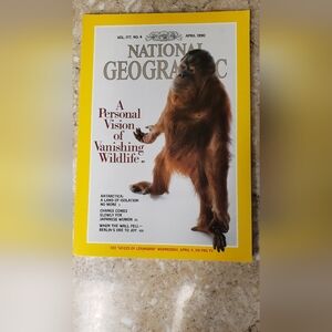 National Geographic Magazine April 1990